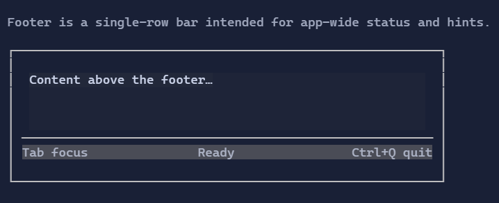 Footer