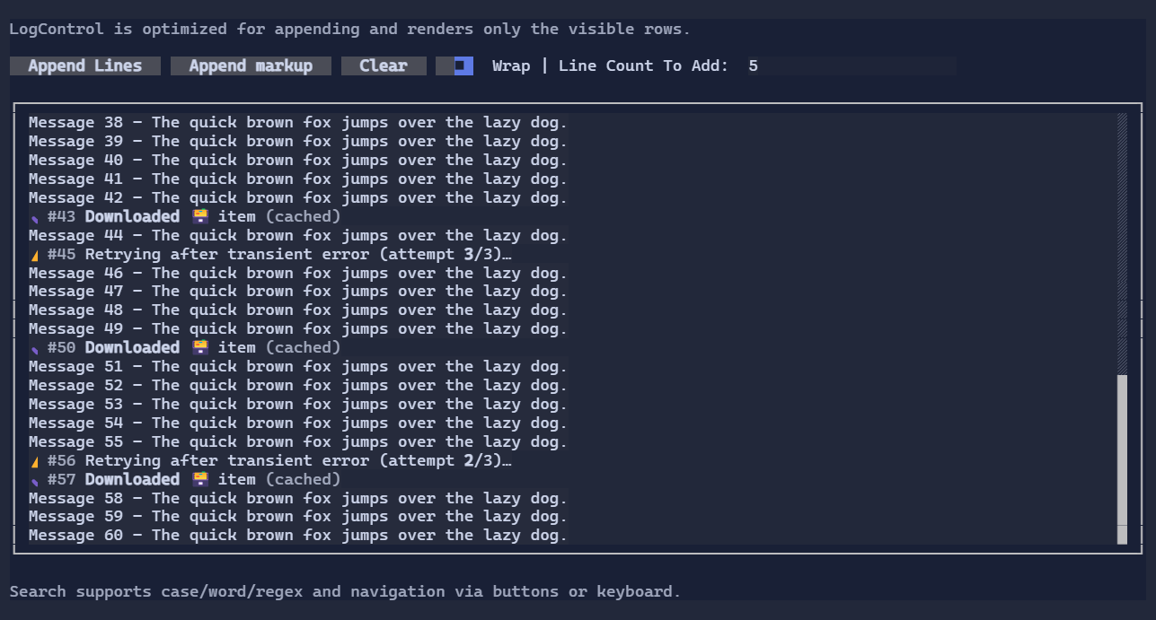 LogControl