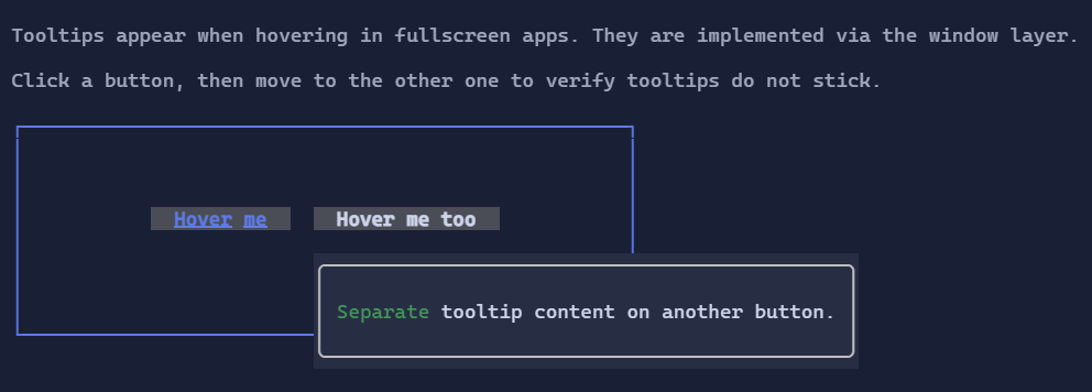 Tooltip